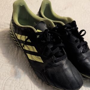 Adidas Copa Black and Lime Green Soccer Cleats